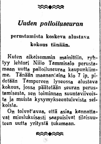 Aamulehti 30.3.1931