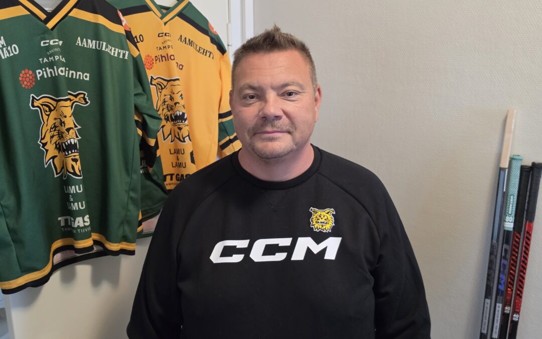 Esittelyssä Ilves-perheen U12 jääkiekon vastuuhuoltaja Joni Virtanen