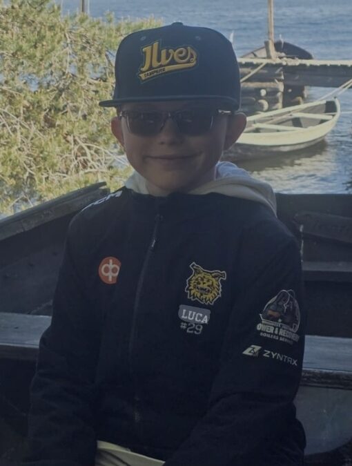 Esittelyssä Ilves-perheen Ilves U12 jääkiekon maalivahti Luca Arpiainen