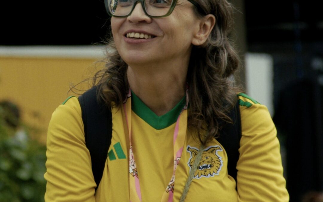 Esittelyssä Ilves-perheen toimiston vapaaehtoinen Tuija Terva-aho