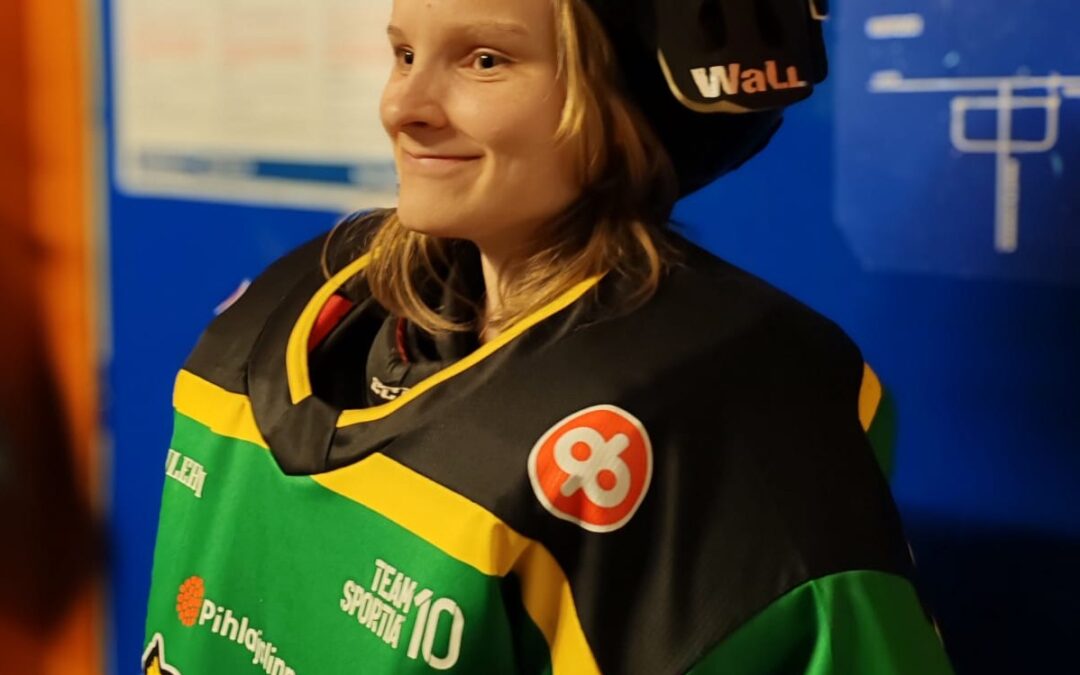 Esittelyssä Ilves-perheen Special Hockeyn maalivahti Pinja Koivunen
