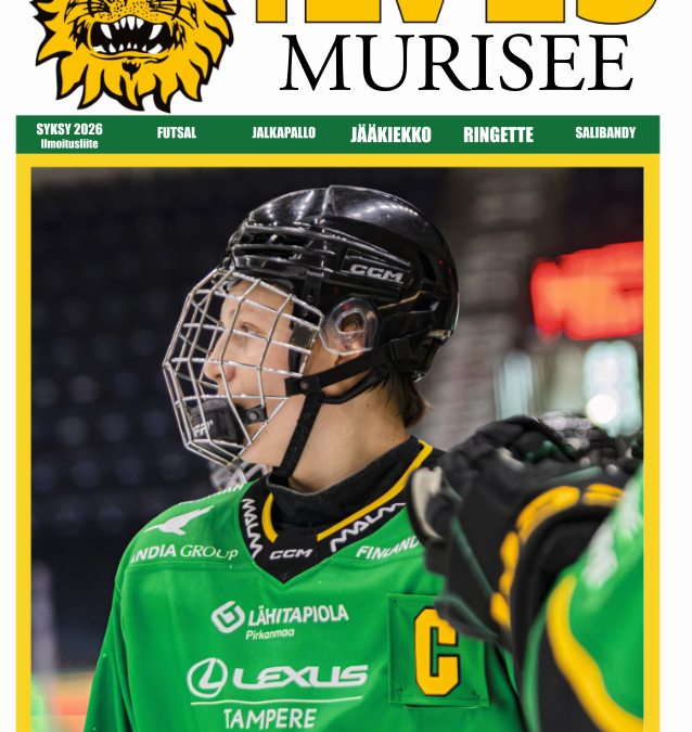 Syksyn 2026 Ilves Murisee on ilmestynyt
